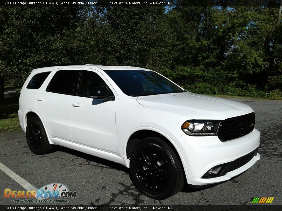 2018 Dodge Durango GT AWD White Knuckle / Black Photo #4