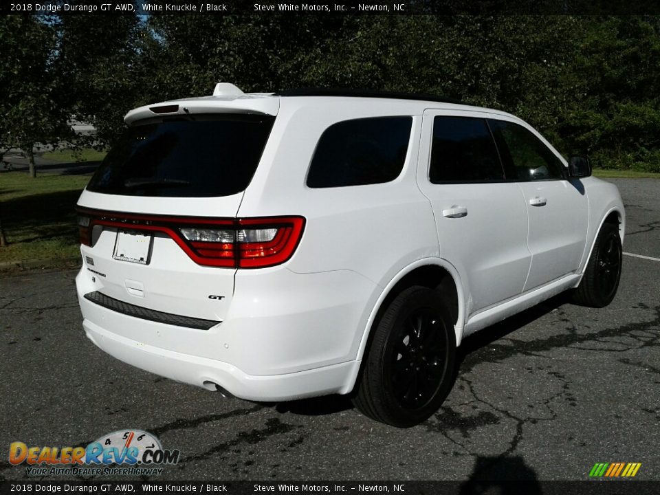2018 Dodge Durango GT AWD White Knuckle / Black Photo #6