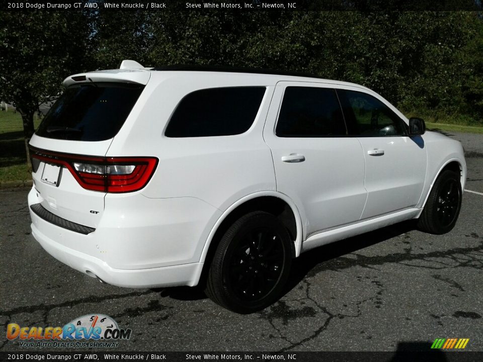 2018 Dodge Durango GT AWD White Knuckle / Black Photo #7