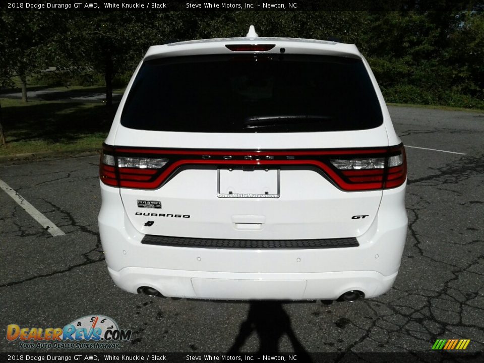 2018 Dodge Durango GT AWD White Knuckle / Black Photo #8