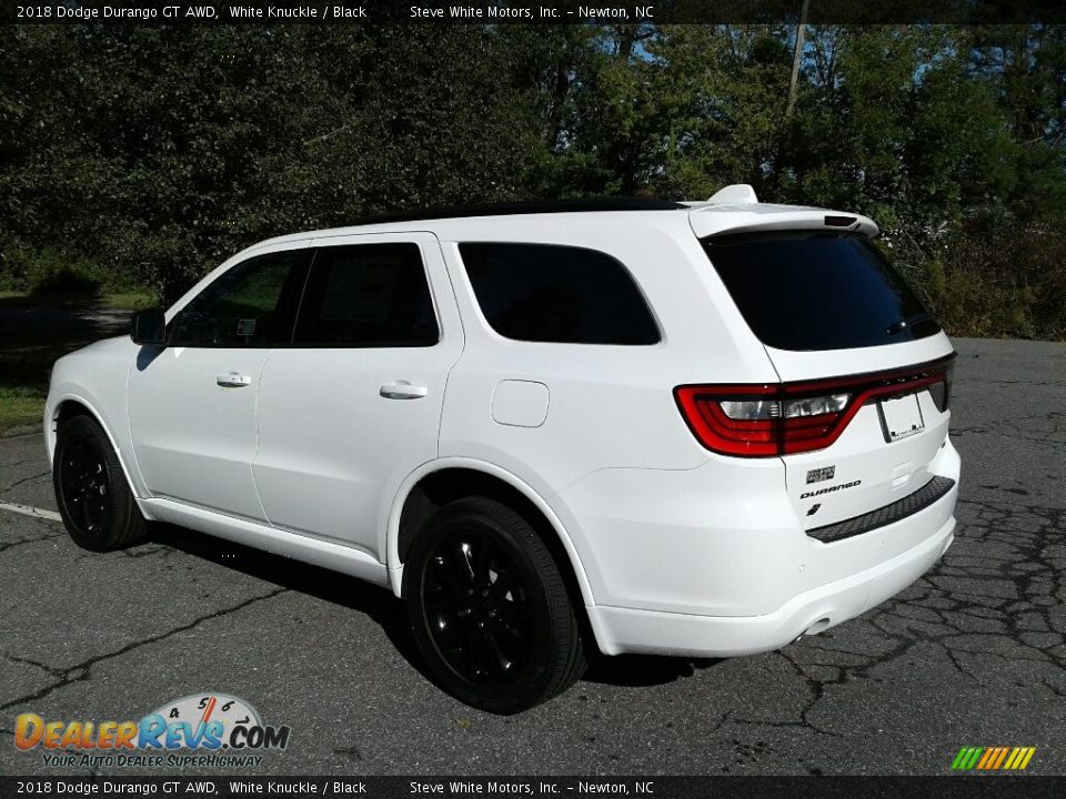 2018 Dodge Durango GT AWD White Knuckle / Black Photo #9