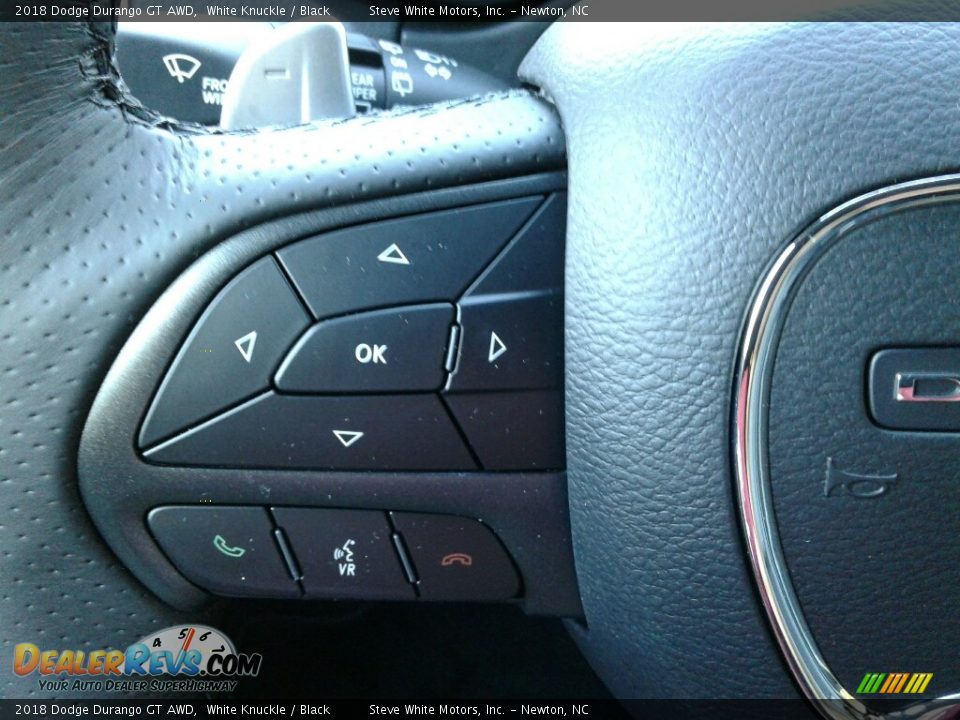 2018 Dodge Durango GT AWD White Knuckle / Black Photo #23