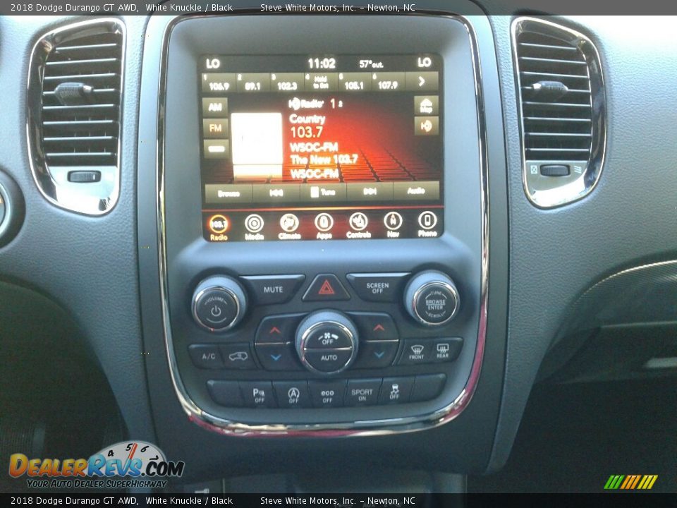 2018 Dodge Durango GT AWD White Knuckle / Black Photo #26