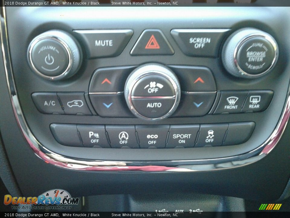 2018 Dodge Durango GT AWD White Knuckle / Black Photo #34