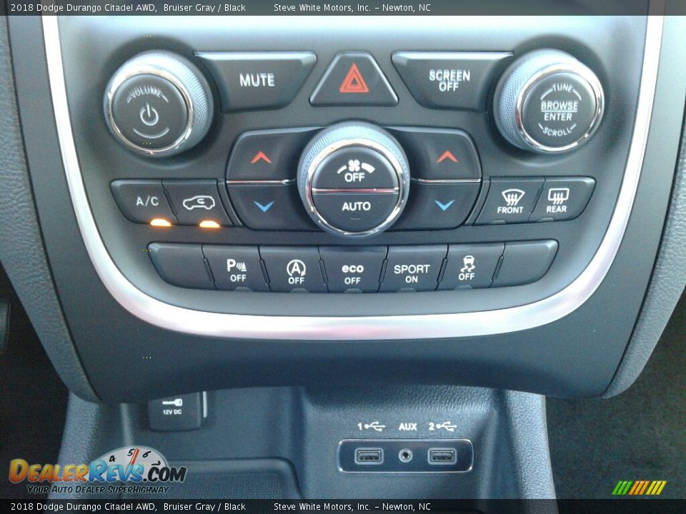 Controls of 2018 Dodge Durango Citadel AWD Photo #33
