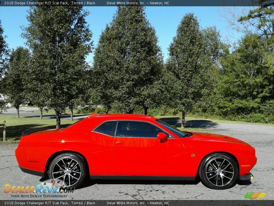 2018 Dodge Challenger R/T Scat Pack Torred / Black Photo #6