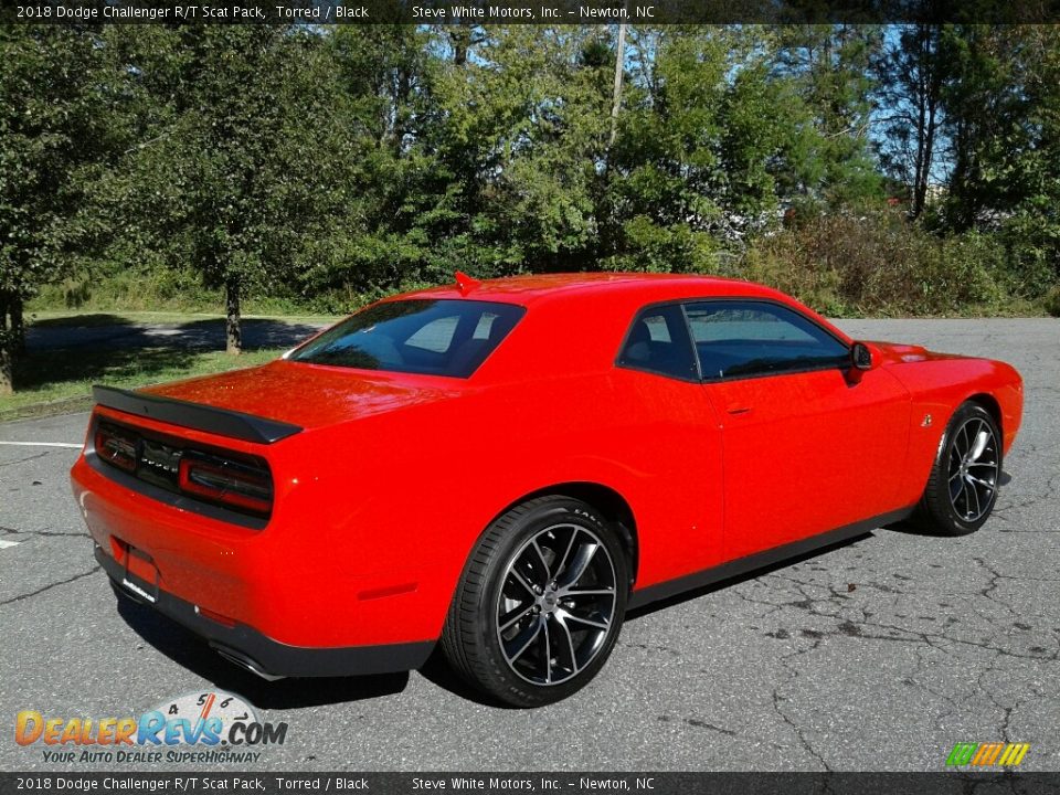 2018 Dodge Challenger R/T Scat Pack Torred / Black Photo #7