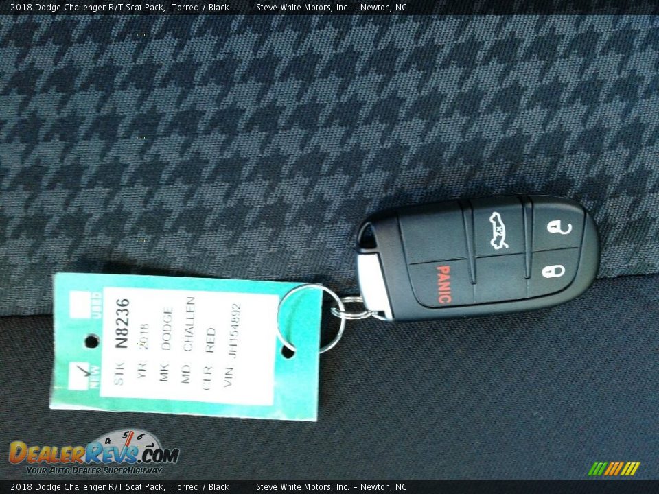 2018 Dodge Challenger R/T Scat Pack Torred / Black Photo #33