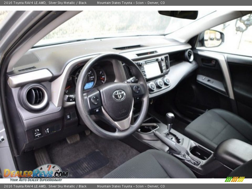 2016 Toyota RAV4 LE AWD Silver Sky Metallic / Black Photo #10