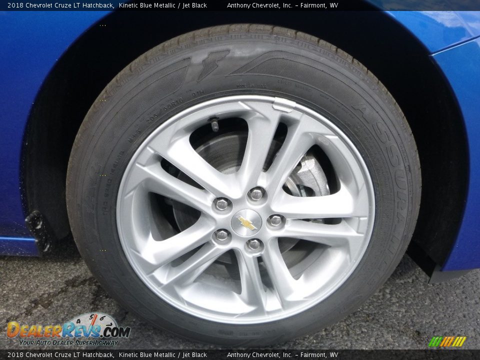 2018 Chevrolet Cruze LT Hatchback Kinetic Blue Metallic / Jet Black Photo #2