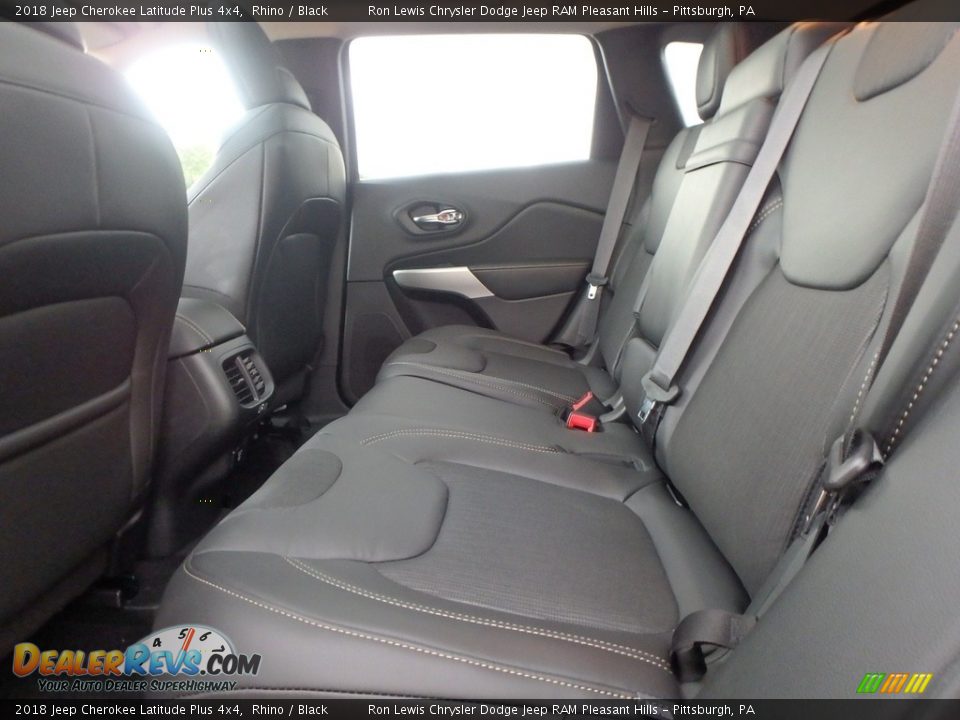 2018 Jeep Cherokee Latitude Plus 4x4 Rhino / Black Photo #11
