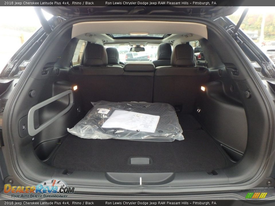 2018 Jeep Cherokee Latitude Plus 4x4 Rhino / Black Photo #20