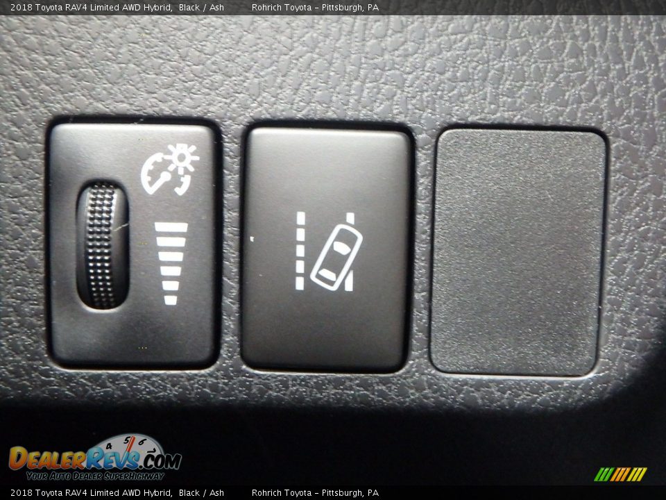 Controls of 2018 Toyota RAV4 Limited AWD Hybrid Photo #15