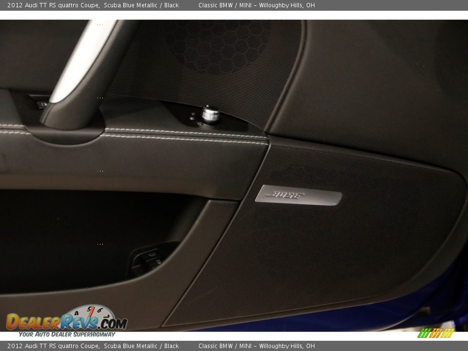 2012 Audi TT RS quattro Coupe Scuba Blue Metallic / Black Photo #5
