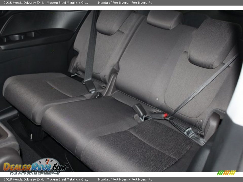 2018 Honda Odyssey EX-L Modern Steel Metallic / Gray Photo #22