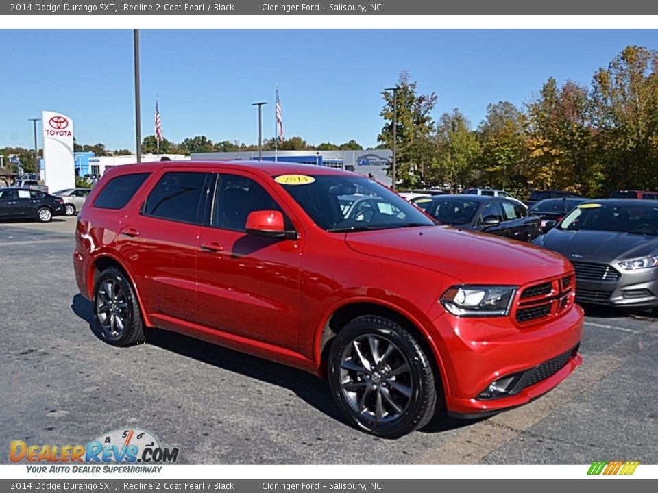 2014 Dodge Durango SXT Redline 2 Coat Pearl / Black Photo #1
