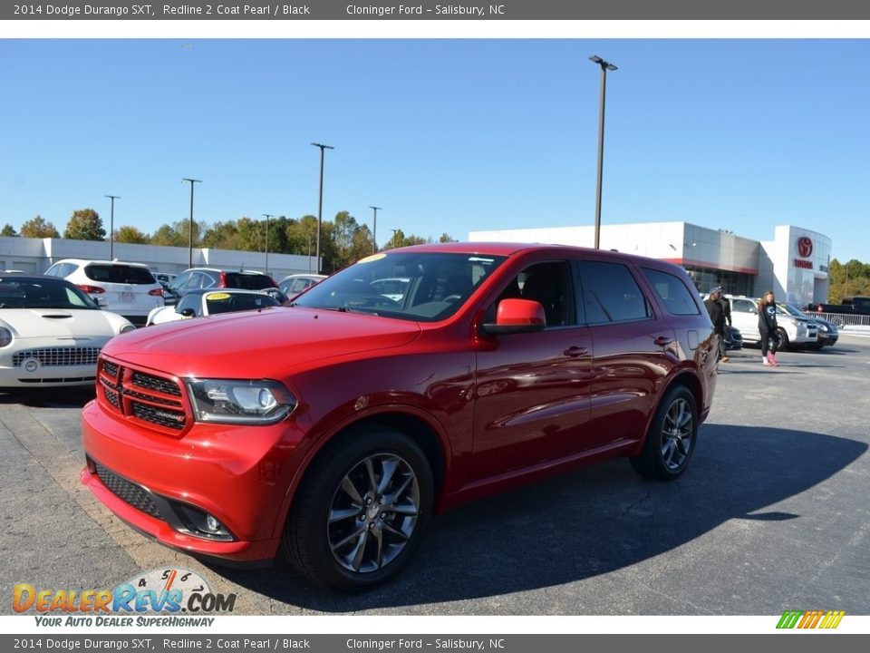 2014 Dodge Durango SXT Redline 2 Coat Pearl / Black Photo #7