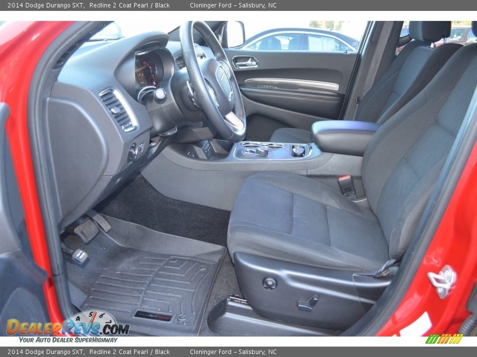 2014 Dodge Durango SXT Redline 2 Coat Pearl / Black Photo #9