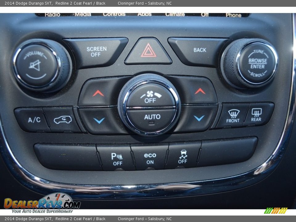 2014 Dodge Durango SXT Redline 2 Coat Pearl / Black Photo #19