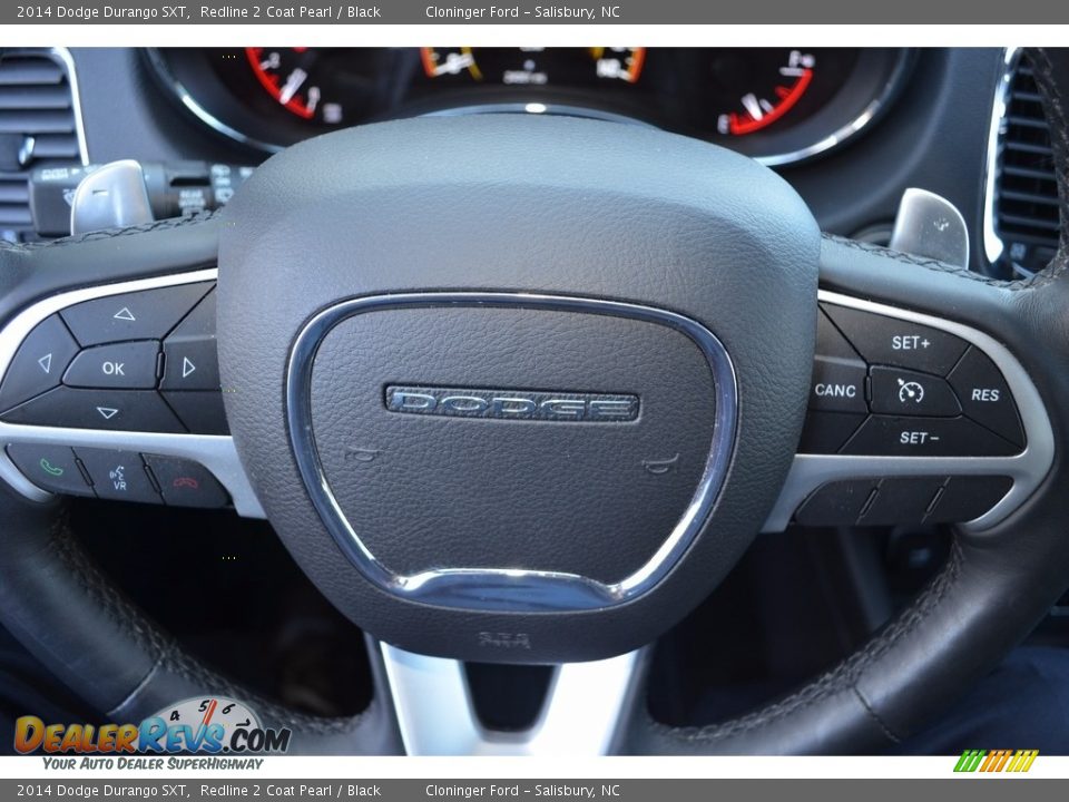 2014 Dodge Durango SXT Redline 2 Coat Pearl / Black Photo #22