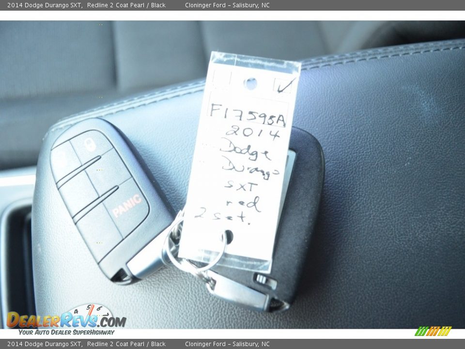 2014 Dodge Durango SXT Redline 2 Coat Pearl / Black Photo #25