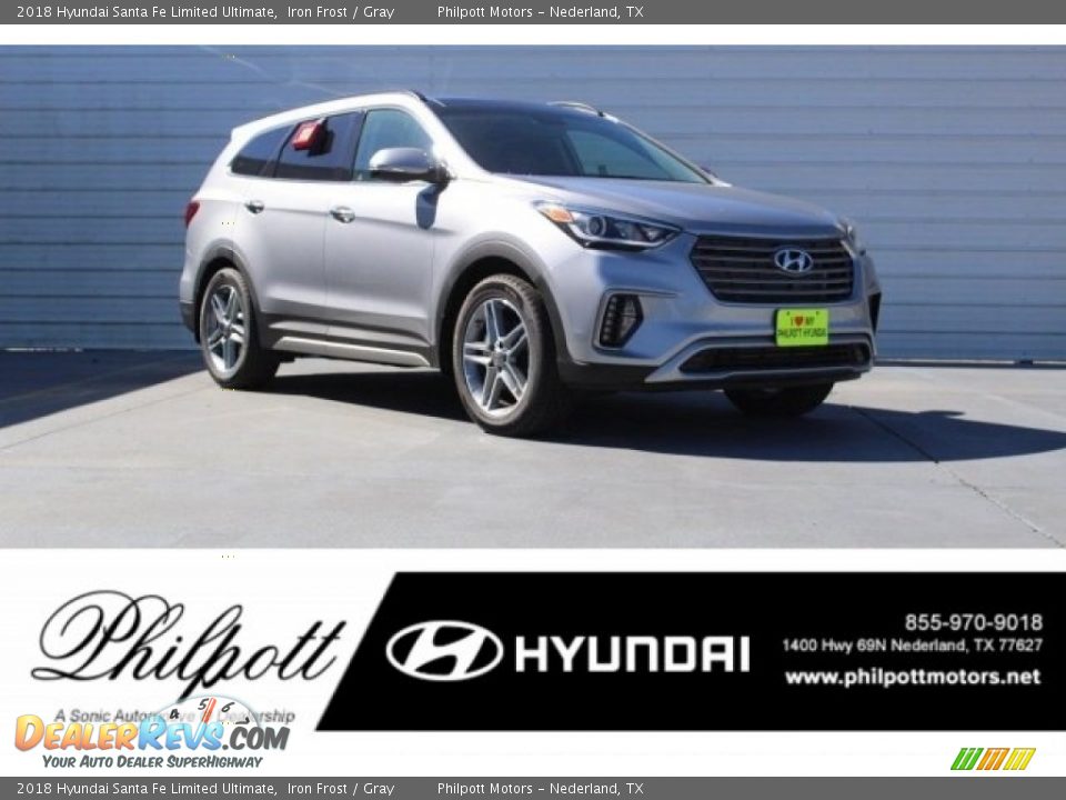 2018 Hyundai Santa Fe Limited Ultimate Iron Frost / Gray Photo #1