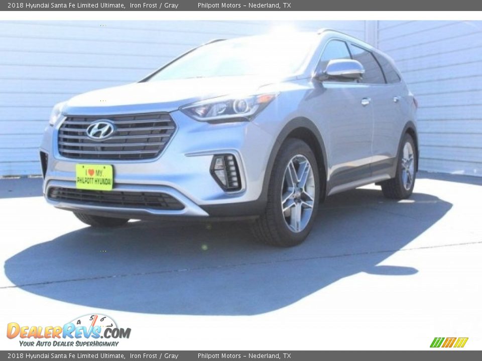 2018 Hyundai Santa Fe Limited Ultimate Iron Frost / Gray Photo #3