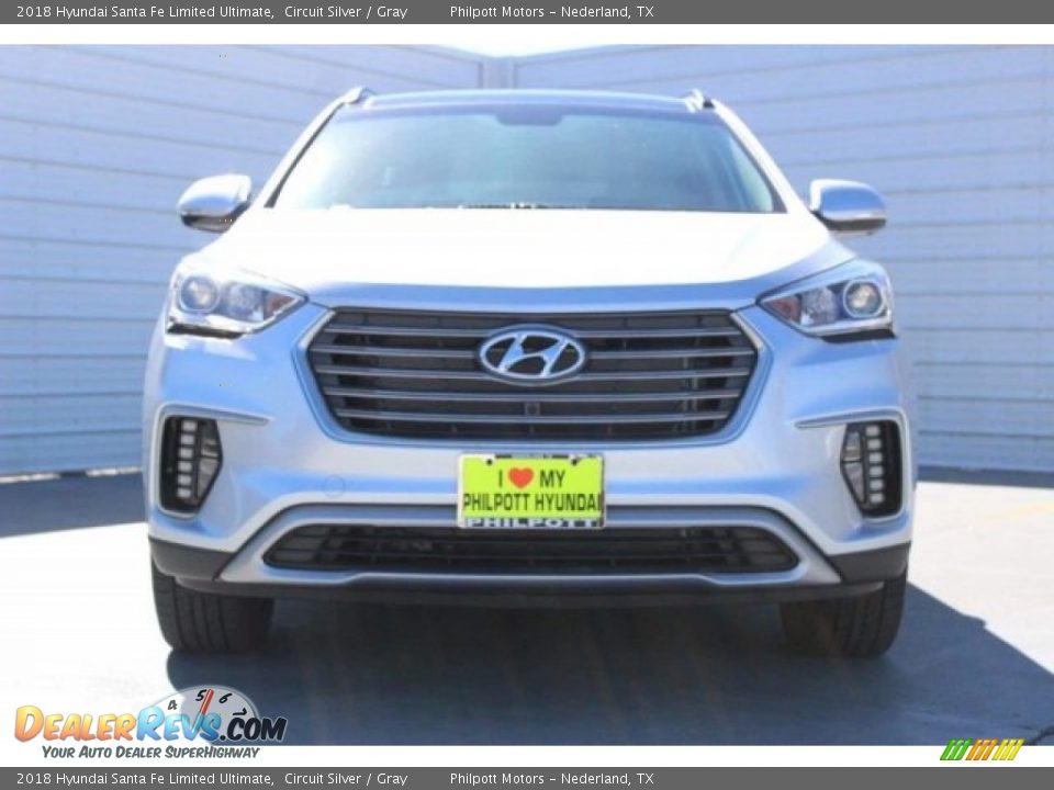 2018 Hyundai Santa Fe Limited Ultimate Circuit Silver / Gray Photo #2