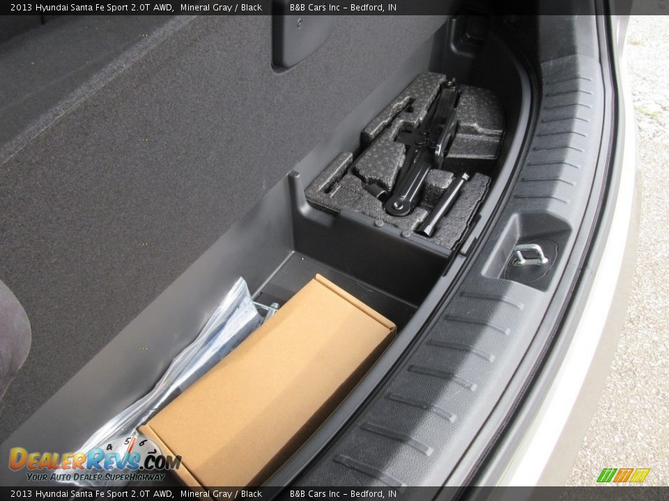 2013 Hyundai Santa Fe Sport 2.0T AWD Mineral Gray / Black Photo #16