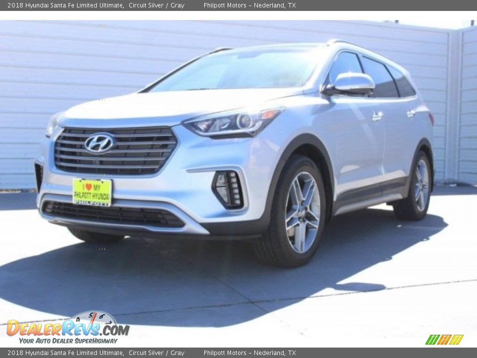 2018 Hyundai Santa Fe Limited Ultimate Circuit Silver / Gray Photo #3