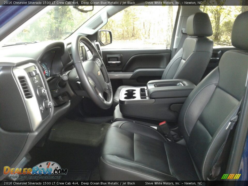 2016 Chevrolet Silverado 1500 LT Crew Cab 4x4 Deep Ocean Blue Metallic / Jet Black Photo #9
