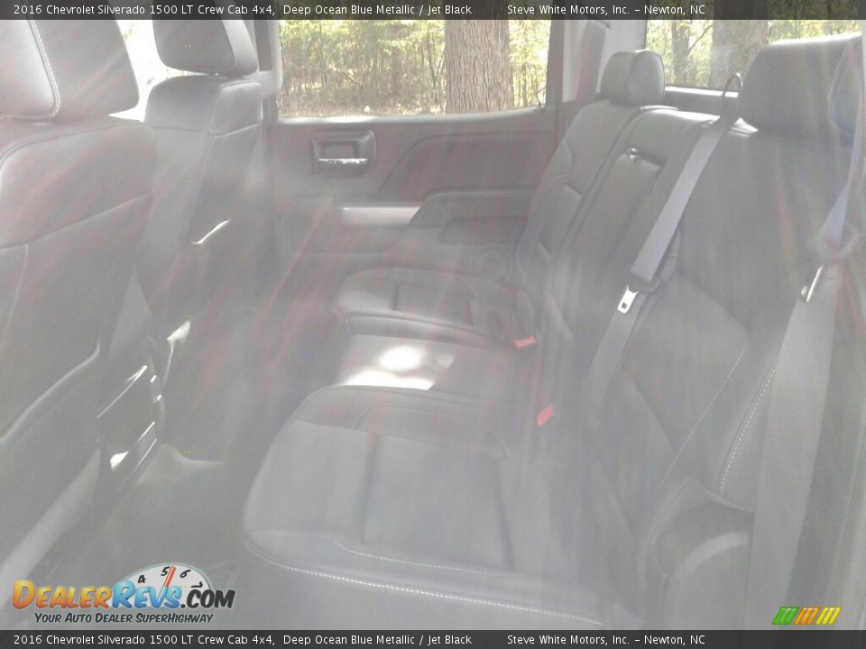 2016 Chevrolet Silverado 1500 LT Crew Cab 4x4 Deep Ocean Blue Metallic / Jet Black Photo #11