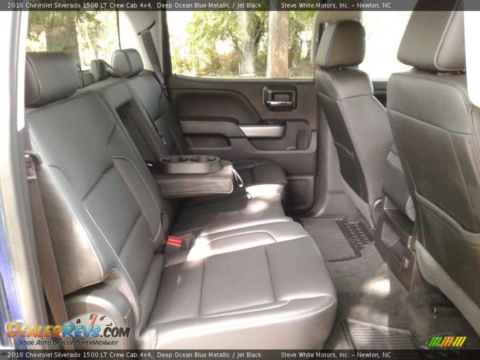 2016 Chevrolet Silverado 1500 LT Crew Cab 4x4 Deep Ocean Blue Metallic / Jet Black Photo #13