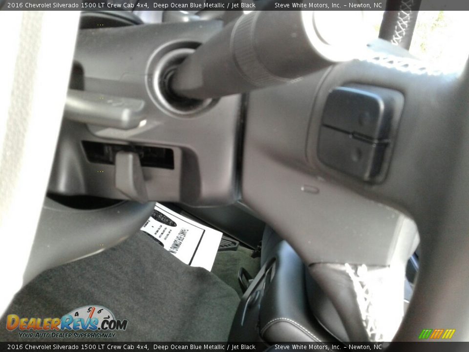 2016 Chevrolet Silverado 1500 LT Crew Cab 4x4 Deep Ocean Blue Metallic / Jet Black Photo #18