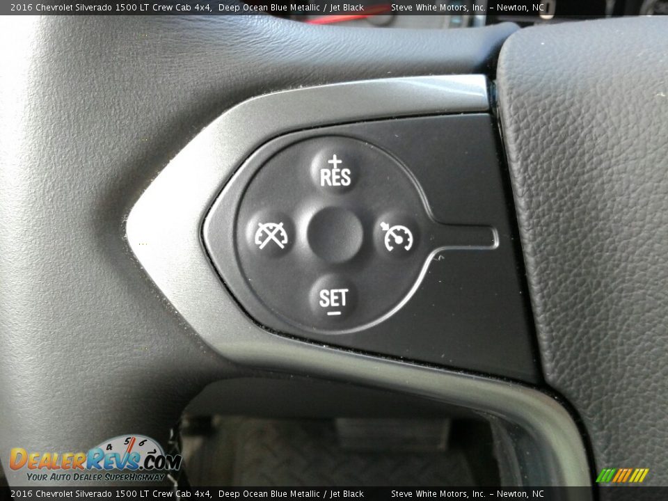 2016 Chevrolet Silverado 1500 LT Crew Cab 4x4 Deep Ocean Blue Metallic / Jet Black Photo #19