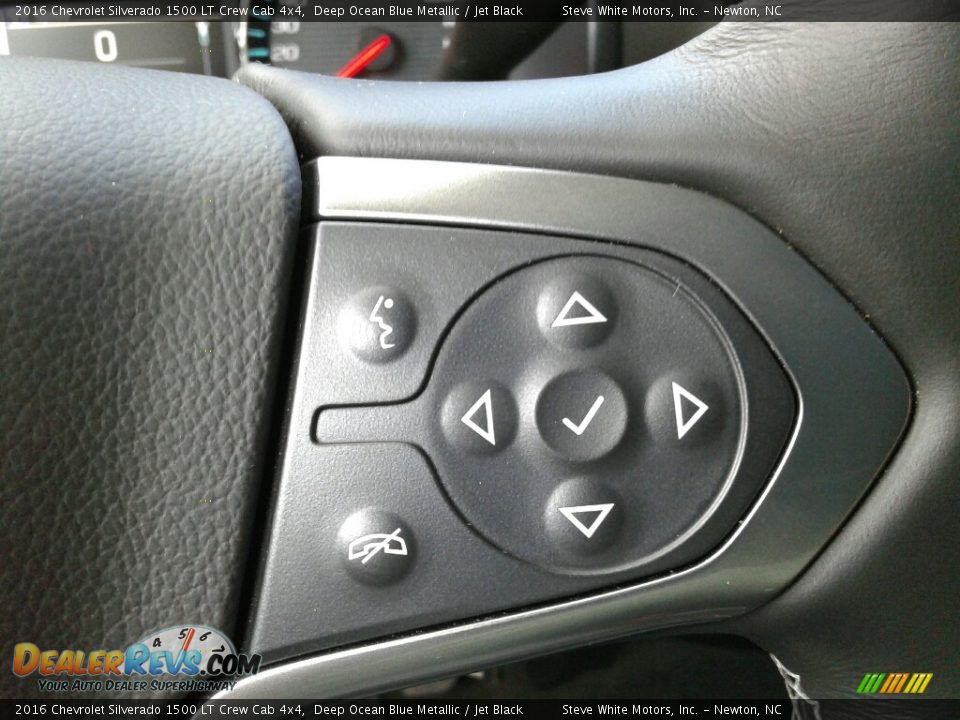 2016 Chevrolet Silverado 1500 LT Crew Cab 4x4 Deep Ocean Blue Metallic / Jet Black Photo #20