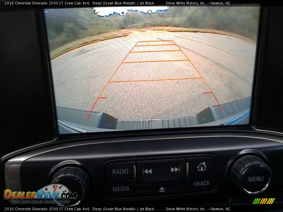 2016 Chevrolet Silverado 1500 LT Crew Cab 4x4 Deep Ocean Blue Metallic / Jet Black Photo #24