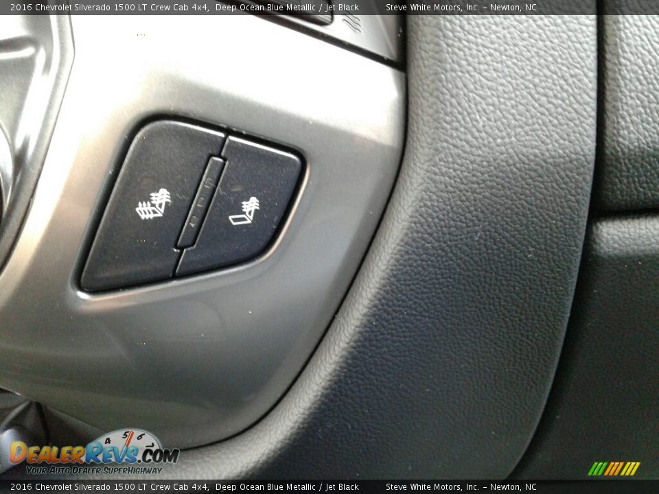 2016 Chevrolet Silverado 1500 LT Crew Cab 4x4 Deep Ocean Blue Metallic / Jet Black Photo #29