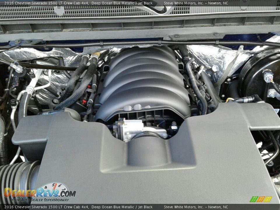 2016 Chevrolet Silverado 1500 LT Crew Cab 4x4 Deep Ocean Blue Metallic / Jet Black Photo #33