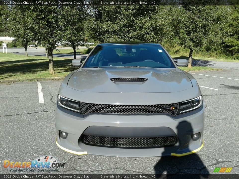 2018 Dodge Charger R/T Scat Pack Destroyer Gray / Black Photo #3