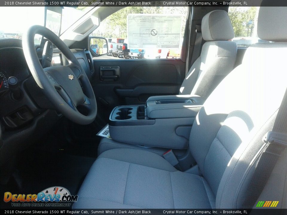 2018 Chevrolet Silverado 1500 WT Regular Cab Summit White / Dark Ash/Jet Black Photo #9