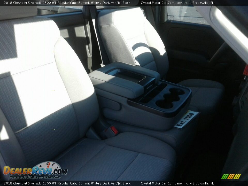 2018 Chevrolet Silverado 1500 WT Regular Cab Summit White / Dark Ash/Jet Black Photo #12