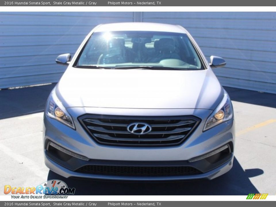 2016 Hyundai Sonata Sport Shale Gray Metallic / Gray Photo #2