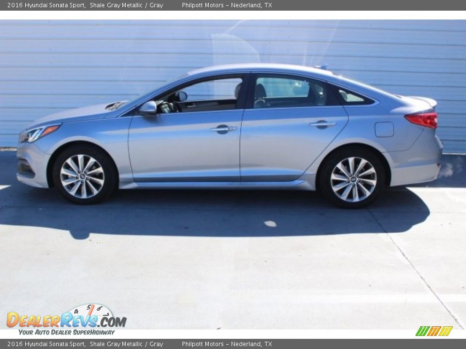 2016 Hyundai Sonata Sport Shale Gray Metallic / Gray Photo #7