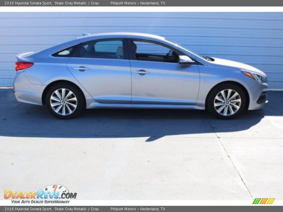 2016 Hyundai Sonata Sport Shale Gray Metallic / Gray Photo #11