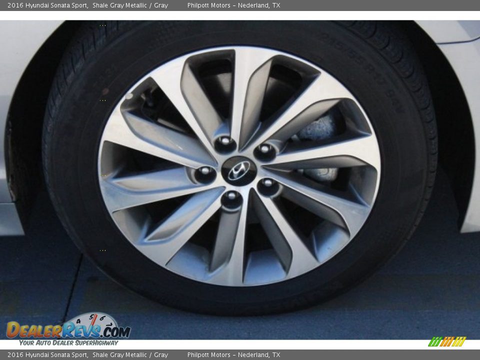 2016 Hyundai Sonata Sport Shale Gray Metallic / Gray Photo #14