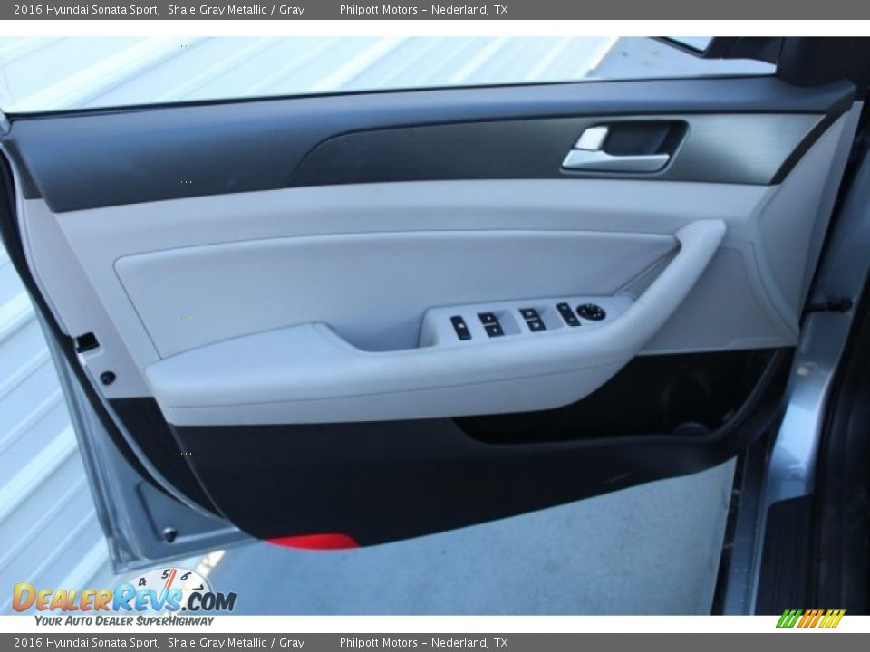 2016 Hyundai Sonata Sport Shale Gray Metallic / Gray Photo #15