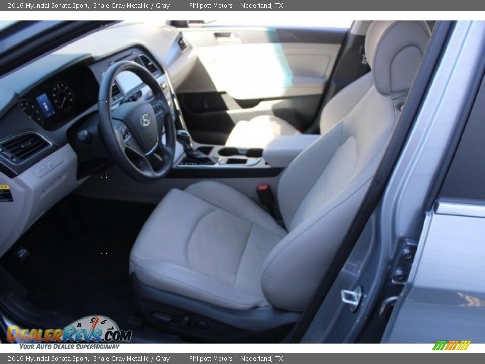 2016 Hyundai Sonata Sport Shale Gray Metallic / Gray Photo #17