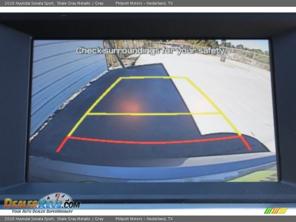 2016 Hyundai Sonata Sport Shale Gray Metallic / Gray Photo #18