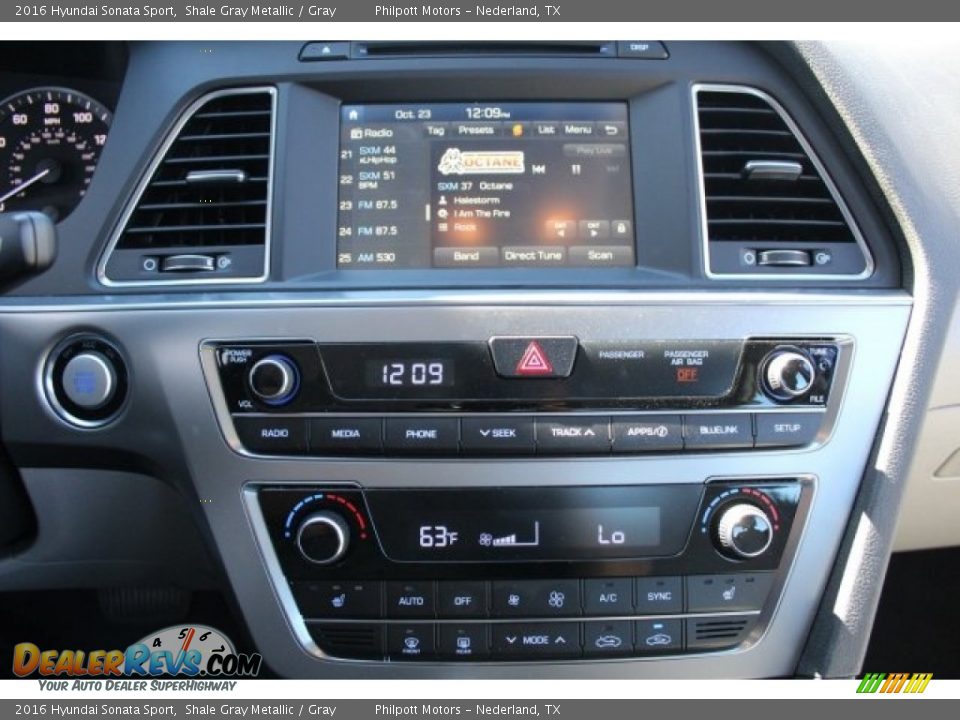 2016 Hyundai Sonata Sport Shale Gray Metallic / Gray Photo #19